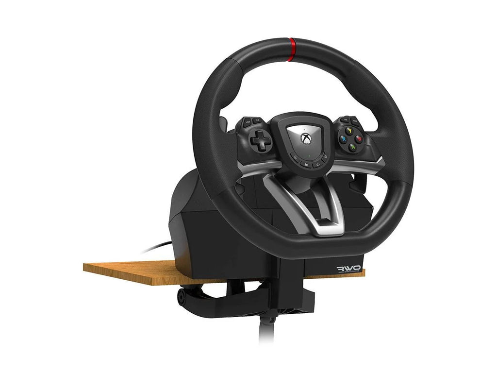 - Negro, Xbox Series X/S Y Multiplataforma, Overdrive, Volante De Carreras De Videojuegos Con Cable