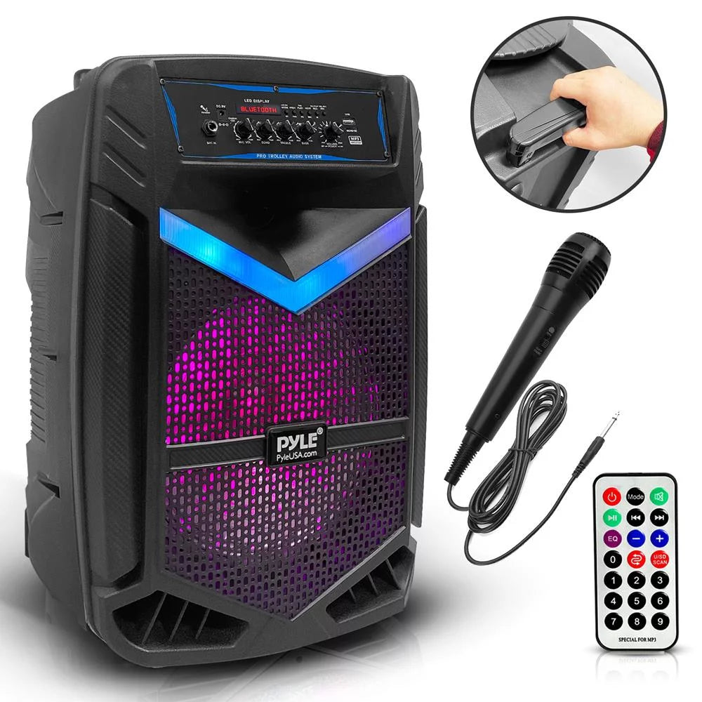 Sistema De Altavoces Bluetooth Portátiles 600W Recargable Para Exteriores