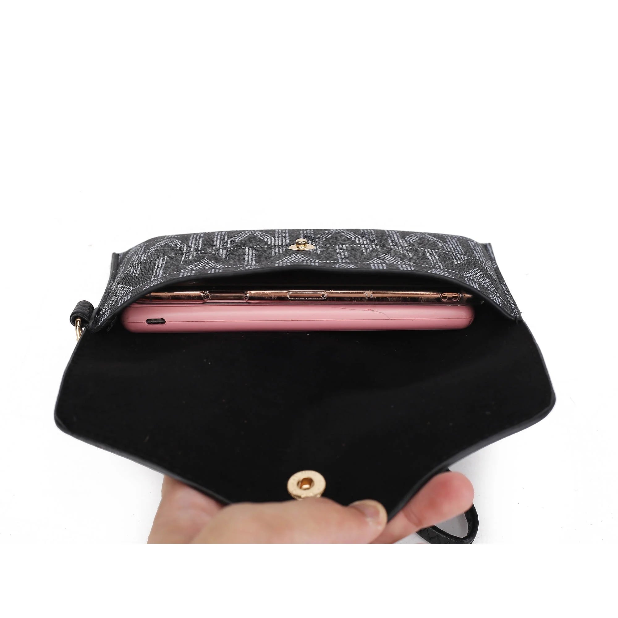Bolso Tote Para Mujer by Mia K. Marimar Con Bolsa Y Muñequera, Conjunto De 4 Piezas - Gris