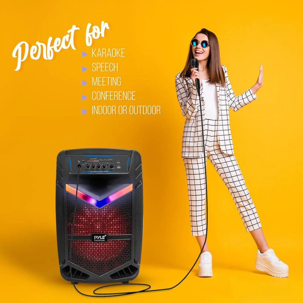 Sistema De Altavoces Bluetooth Portátiles 600W Recargable Para Exteriores